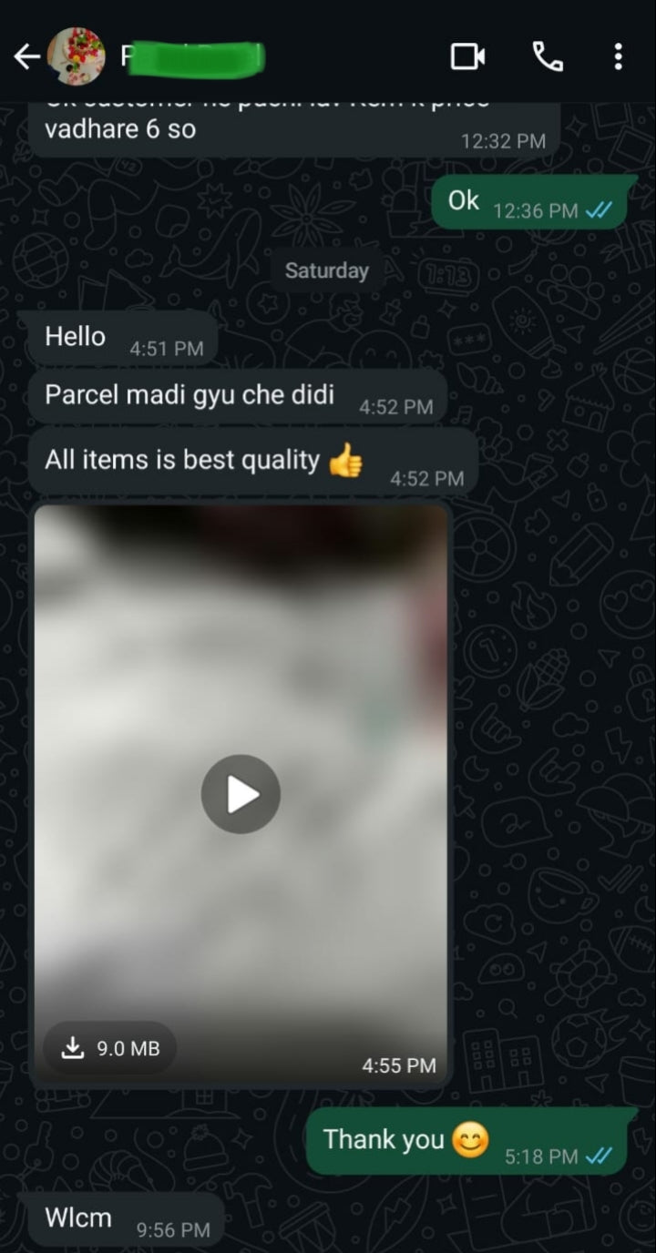 Customer testimonial