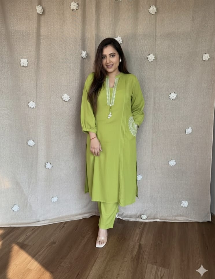 Kurti with Pant | Ethnic set